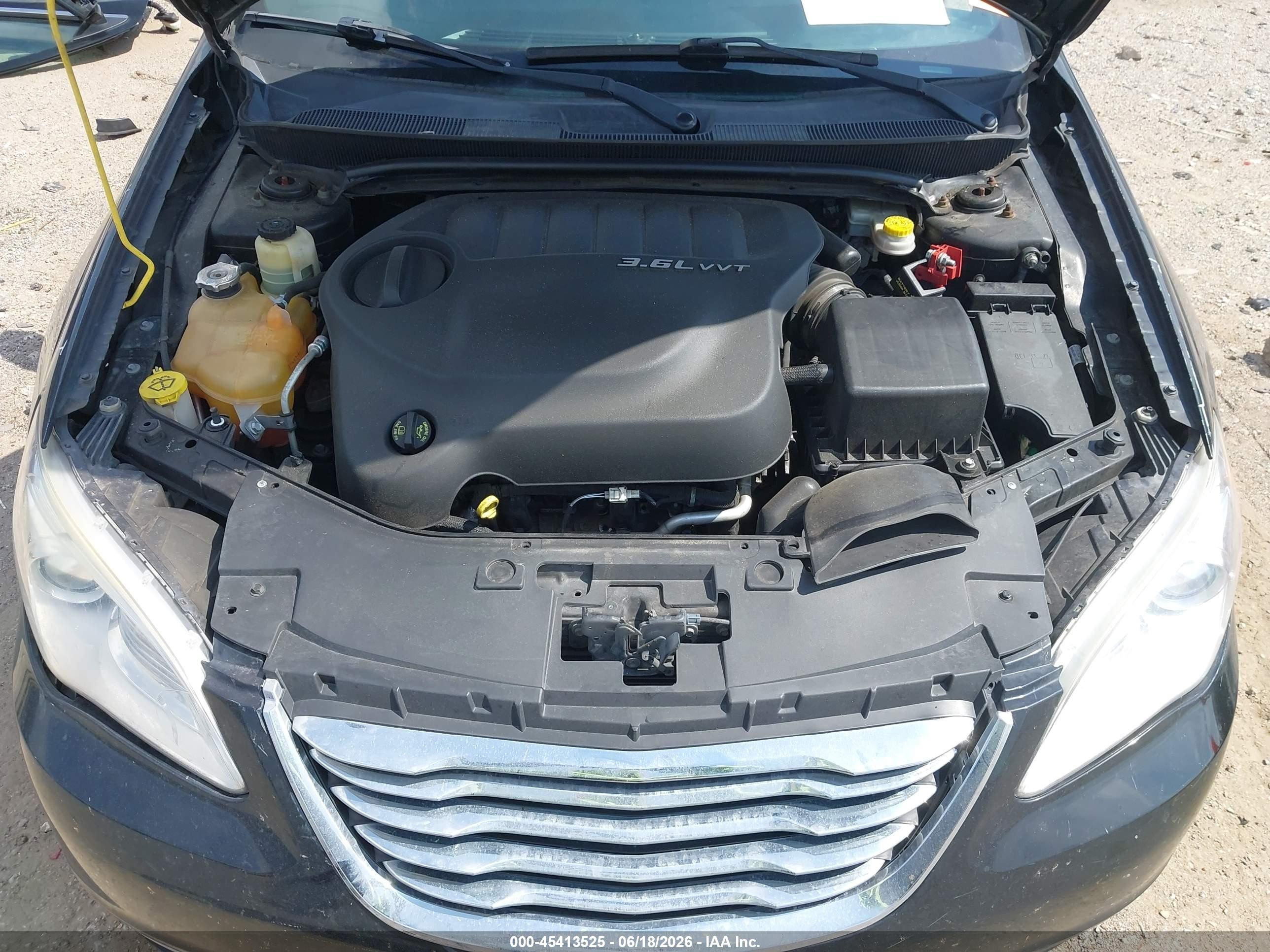 2014 Chrysler 200 Limited Black vin: 1C3CCBCG1EN100261