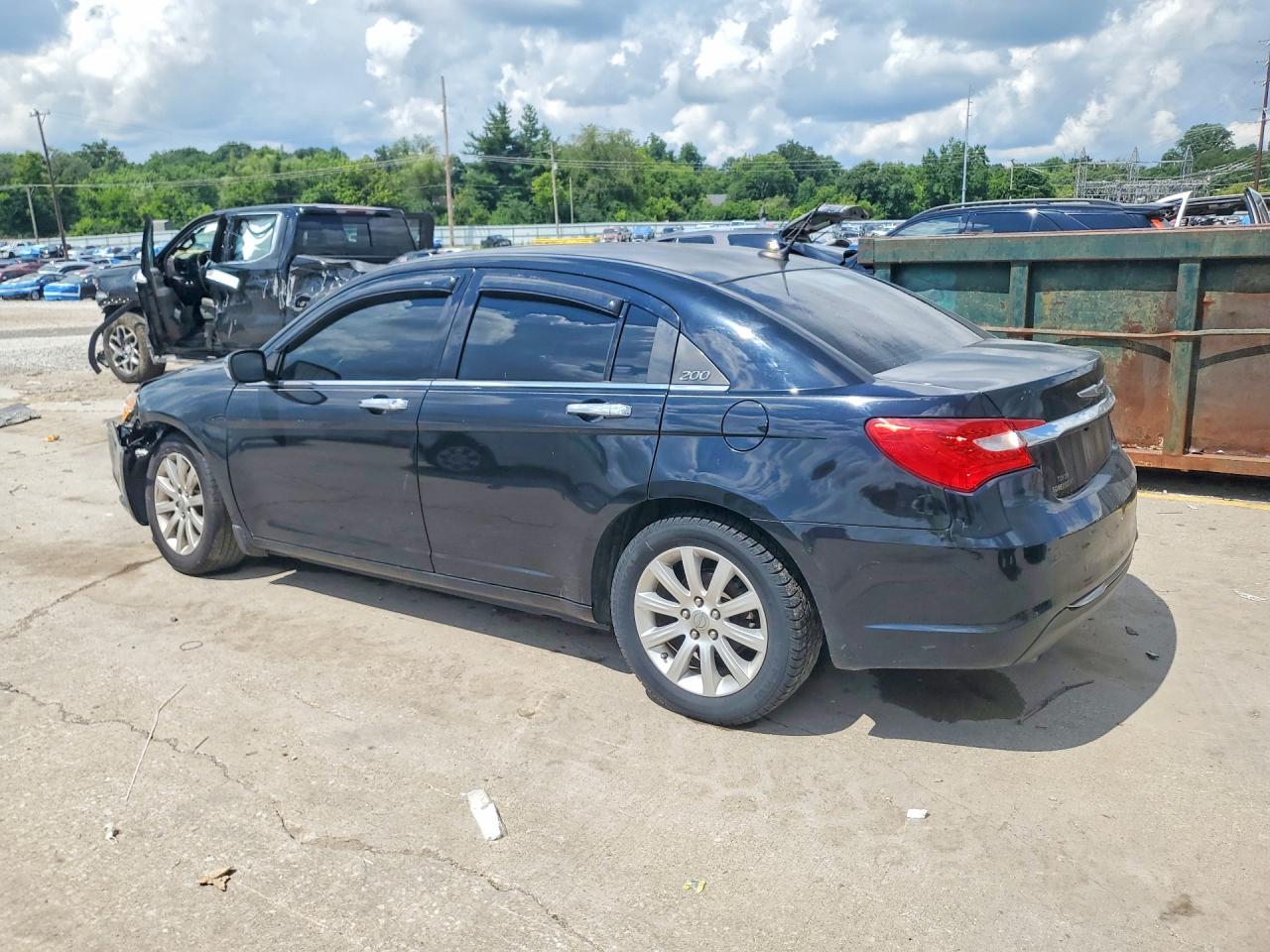 2014 Chrysler 200 Limited Black vin: 1C3CCBCG1EN107811