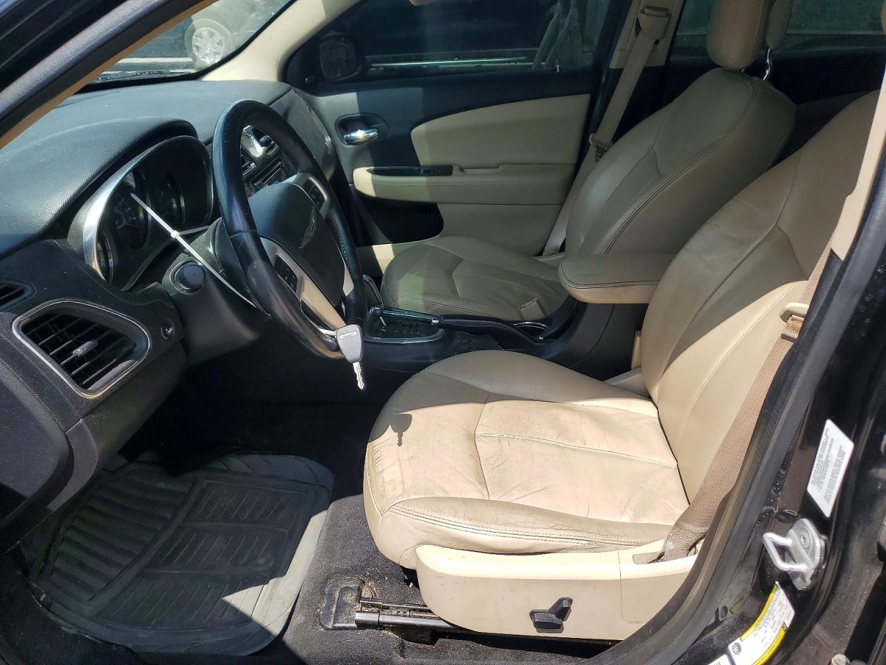 2014 Chrysler 200 Limited Black vin: 1C3CCBCG1EN107811