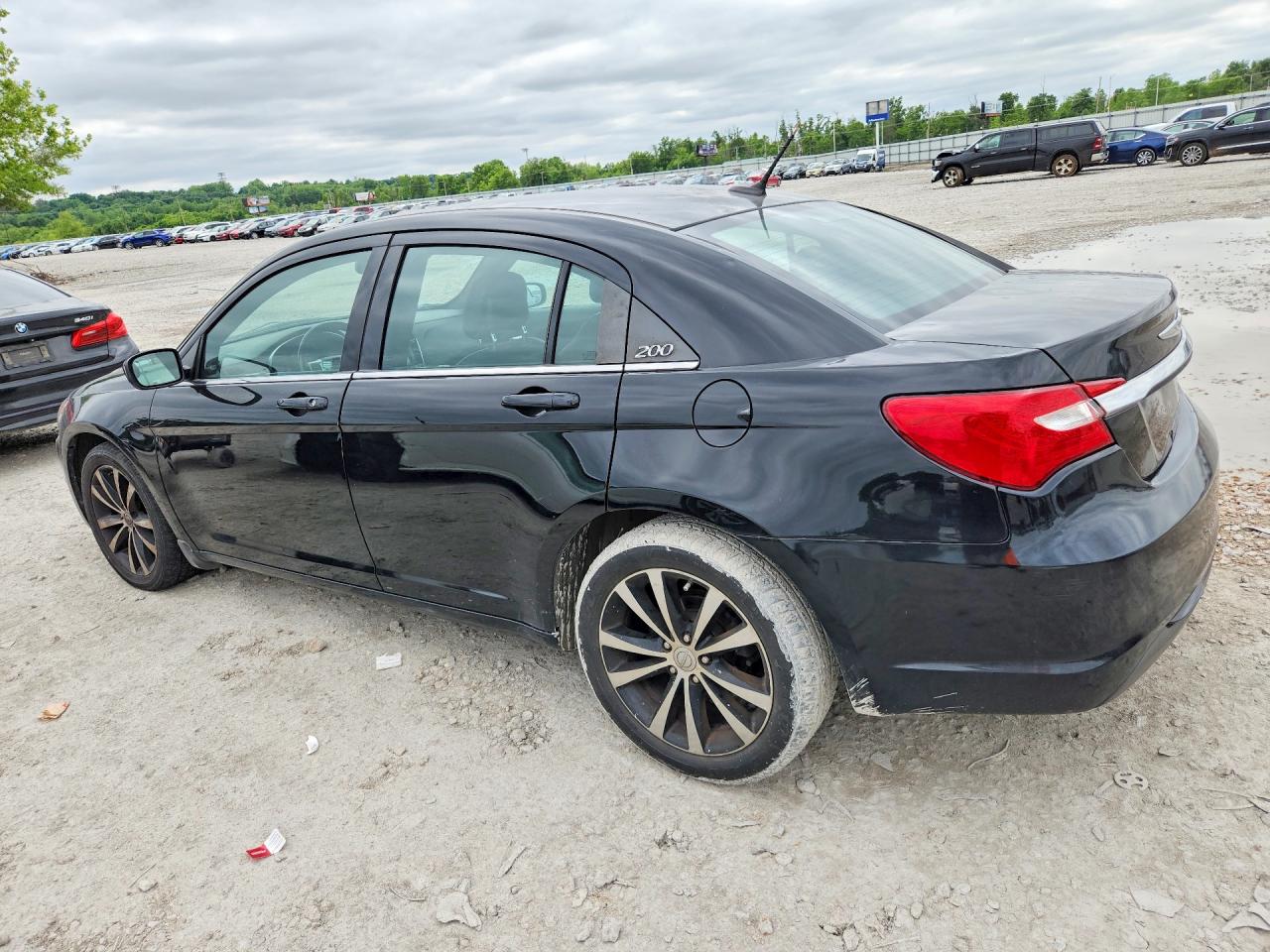 2014 Chrysler 200 Limited Black vin: 1C3CCBCG1EN150609