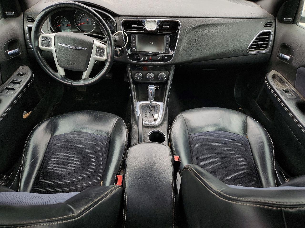 2014 Chrysler 200 Limited Black vin: 1C3CCBCG1EN150609
