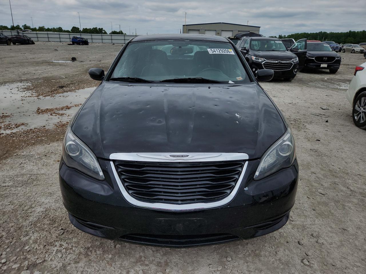 2014 Chrysler 200 Limited Black vin: 1C3CCBCG1EN150609
