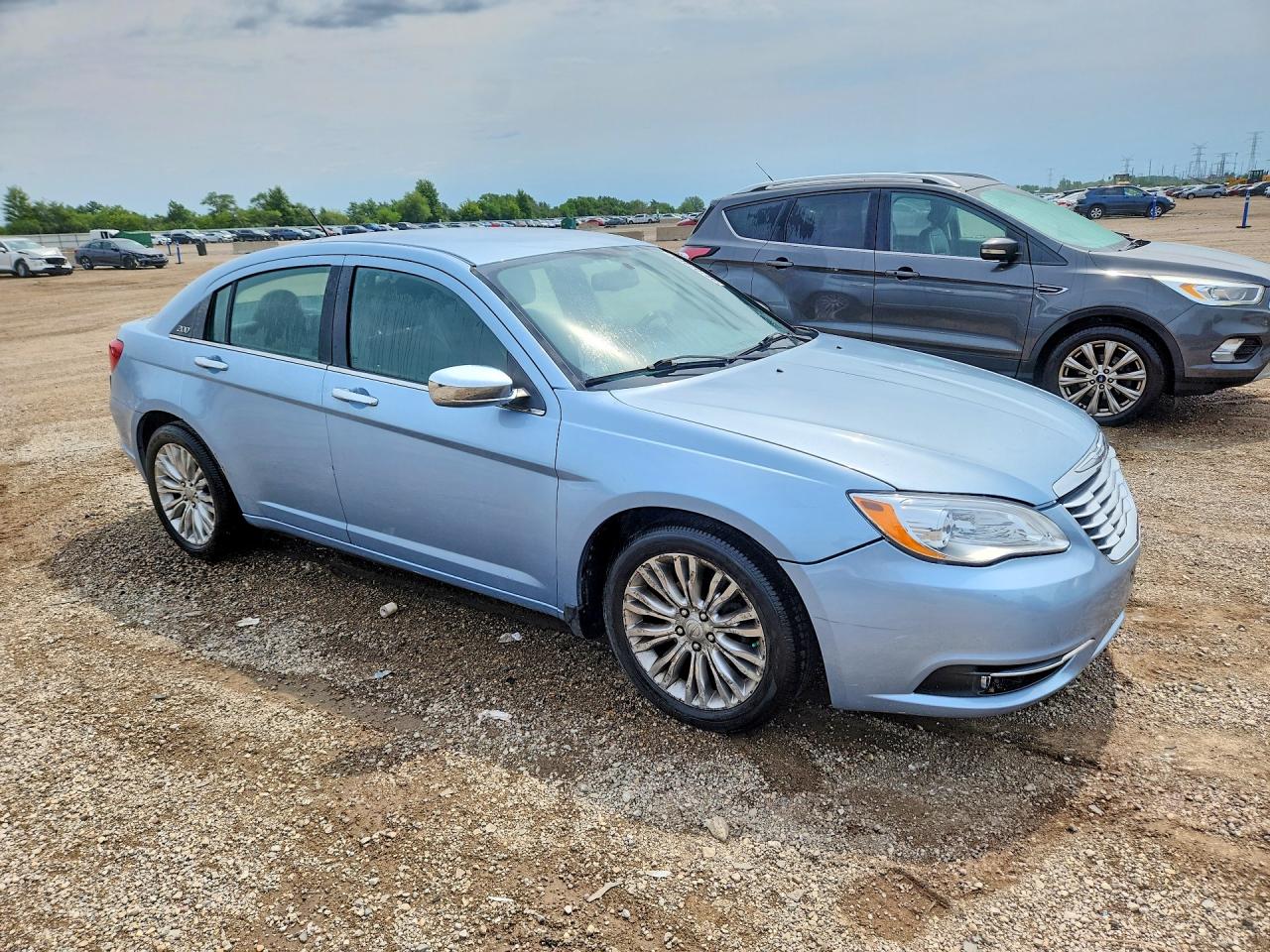 2012 Chrysler 200 Limited Blue vin: 1C3CCBCG2CN263790