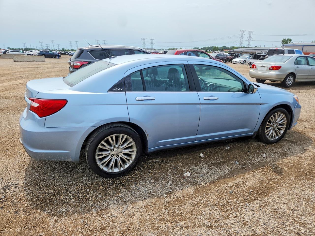 2012 Chrysler 200 Limited Blue vin: 1C3CCBCG2CN263790