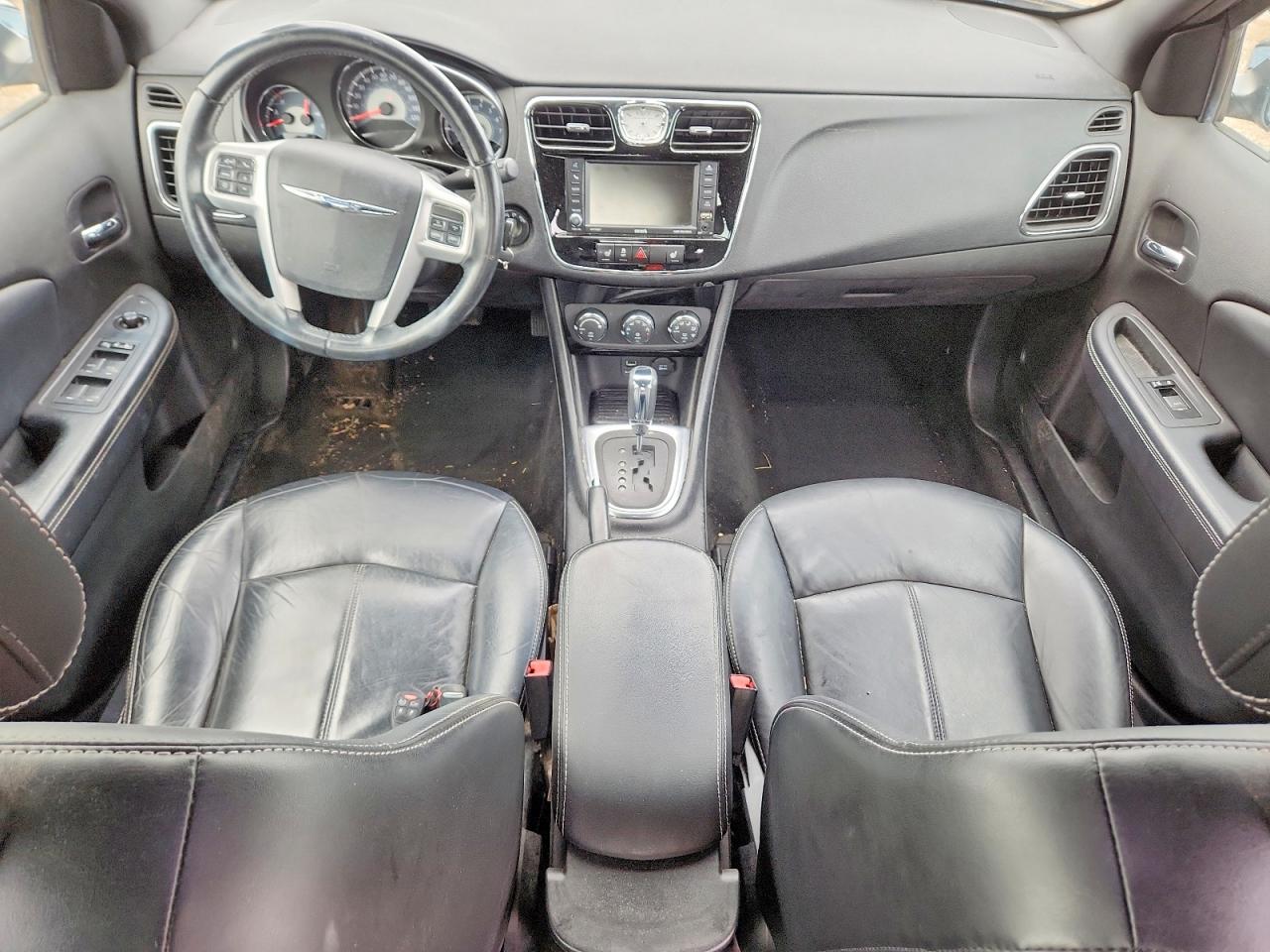 2012 Chrysler 200 Limited Blue vin: 1C3CCBCG2CN263790