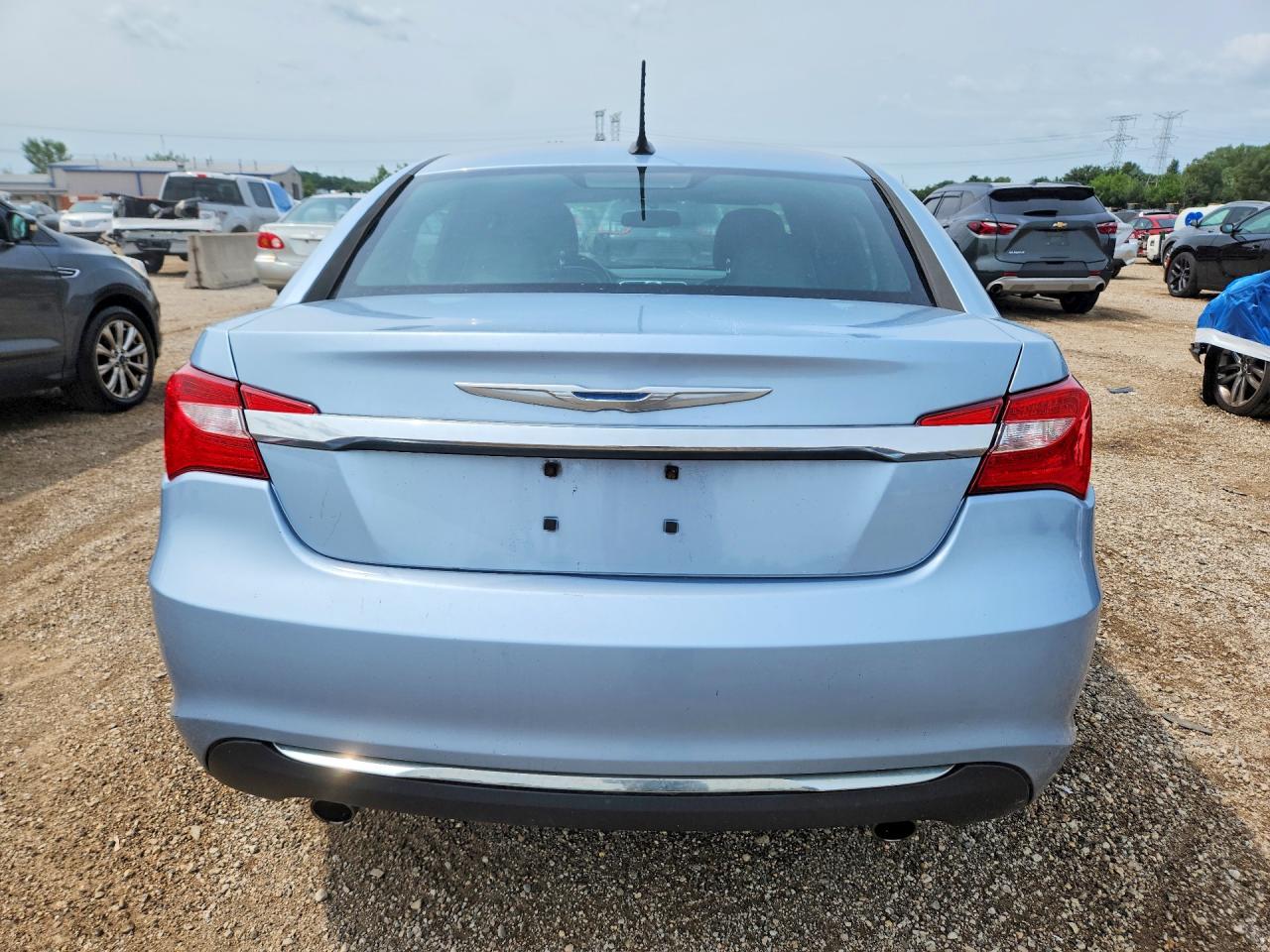 2012 Chrysler 200 Limited Blue vin: 1C3CCBCG2CN263790