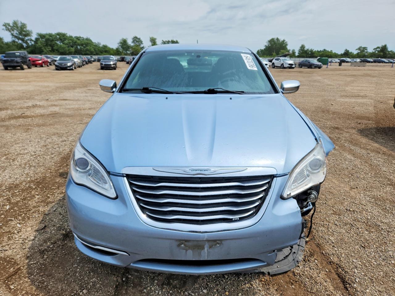2012 Chrysler 200 Limited Blue vin: 1C3CCBCG2CN263790
