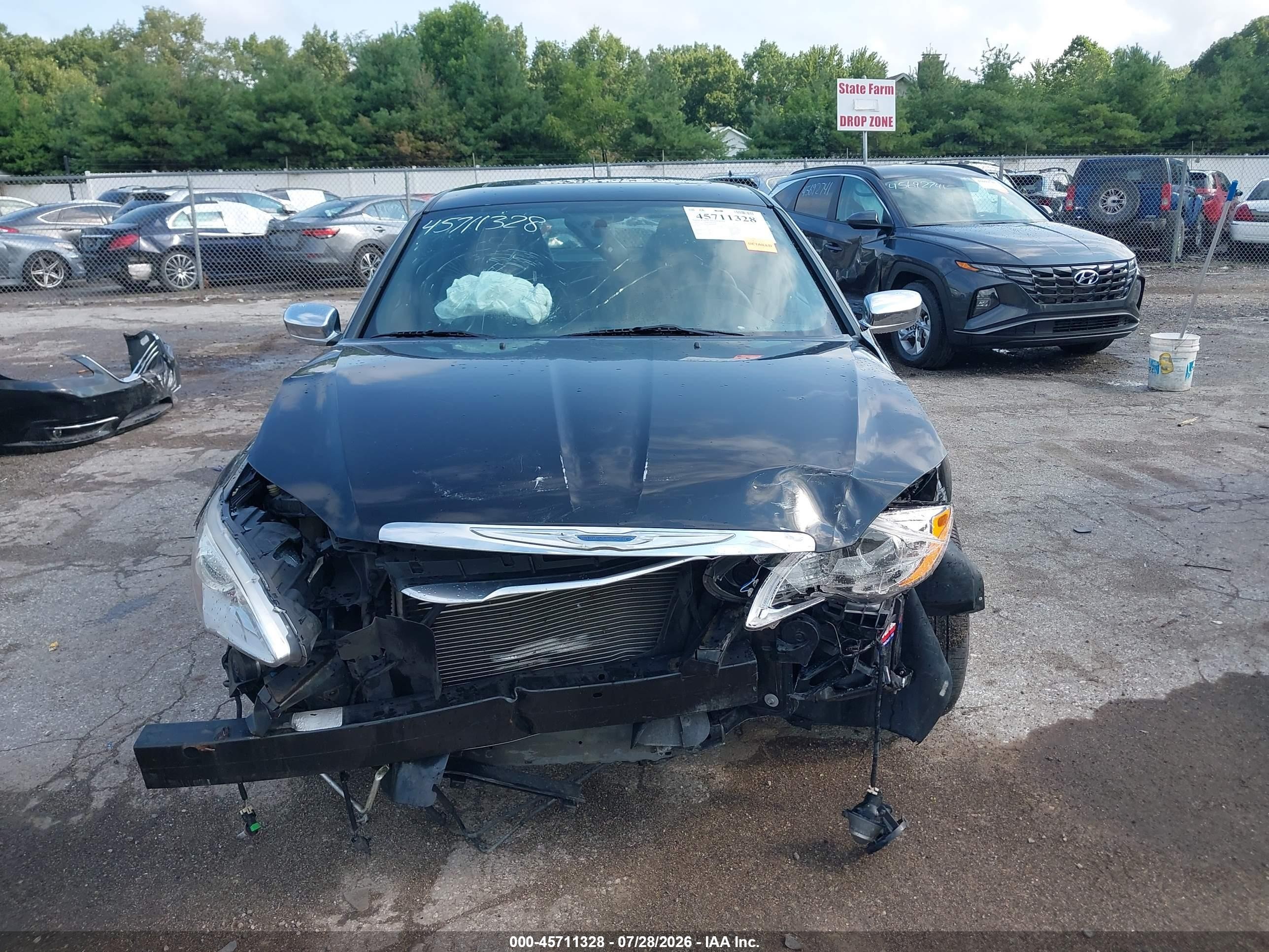 2013 Chrysler 200 Limited Black vin: 1C3CCBCG2DN546286