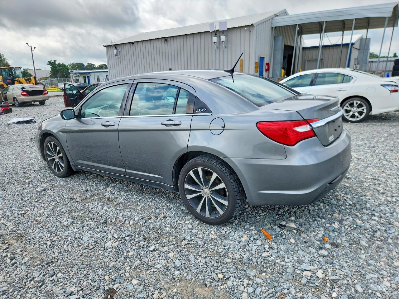 2013 Chrysler 200 Limited Gray vin: 1C3CCBCG2DN693529