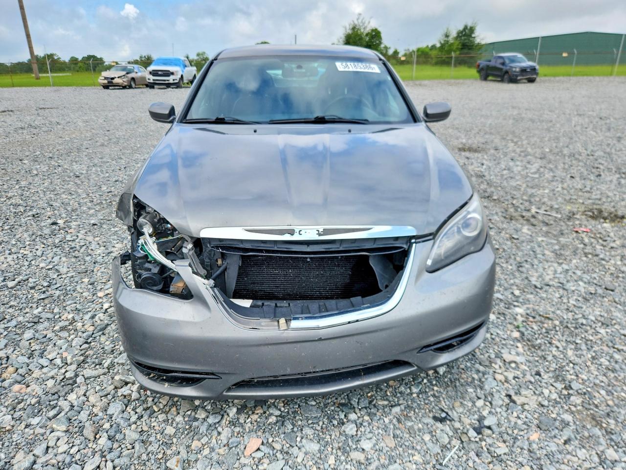 2013 Chrysler 200 Limited Gray vin: 1C3CCBCG2DN693529