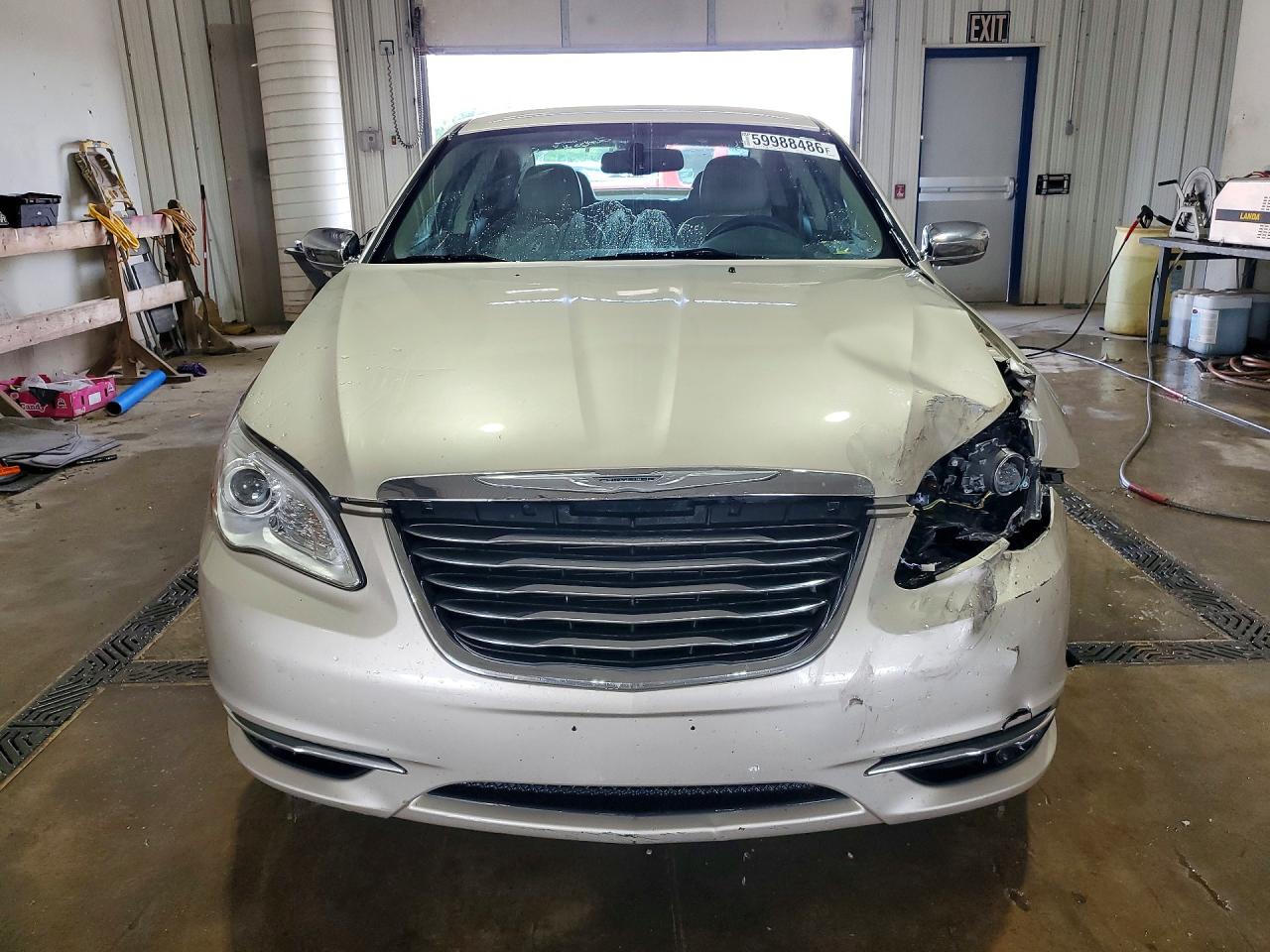 2014 Chrysler 200 Limited Beige vin: 1C3CCBCG2EN172876