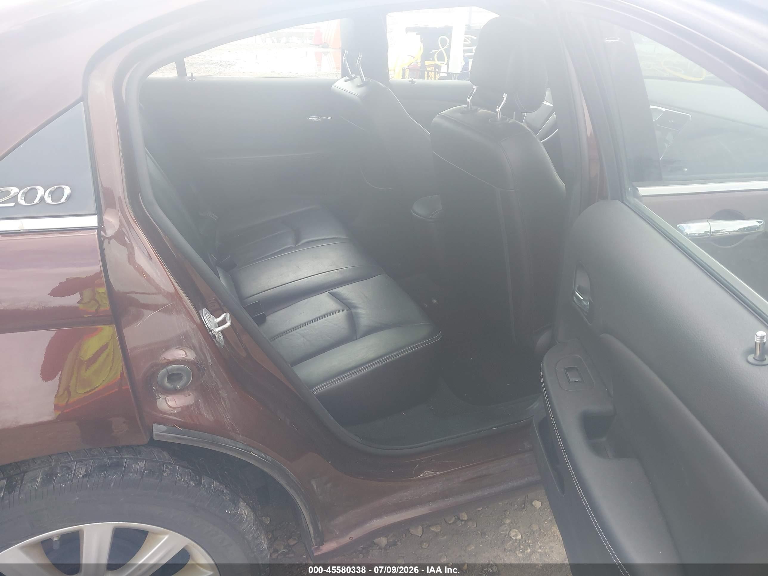 2013 Chrysler 200 Limited Brown vin: 1C3CCBCG3DN501177