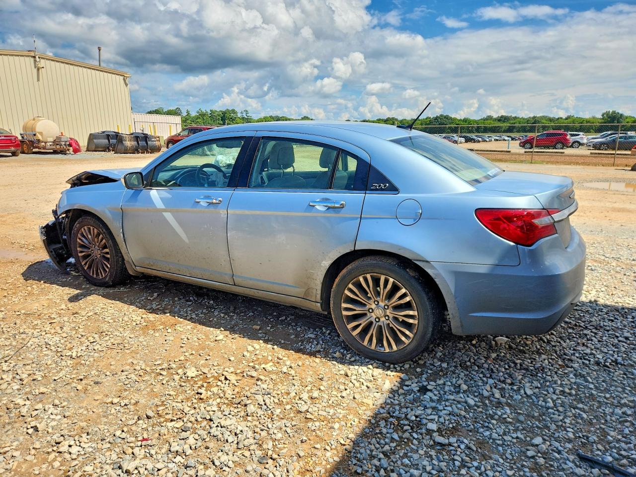 2013 Chrysler 200 Limited Blue vin: 1C3CCBCG3DN504595