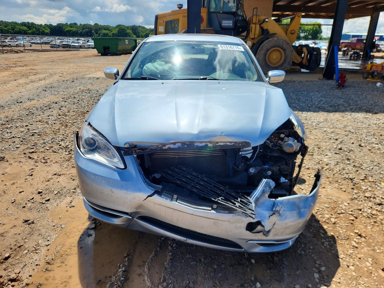2013 Chrysler 200 Limited Blue vin: 1C3CCBCG3DN504595