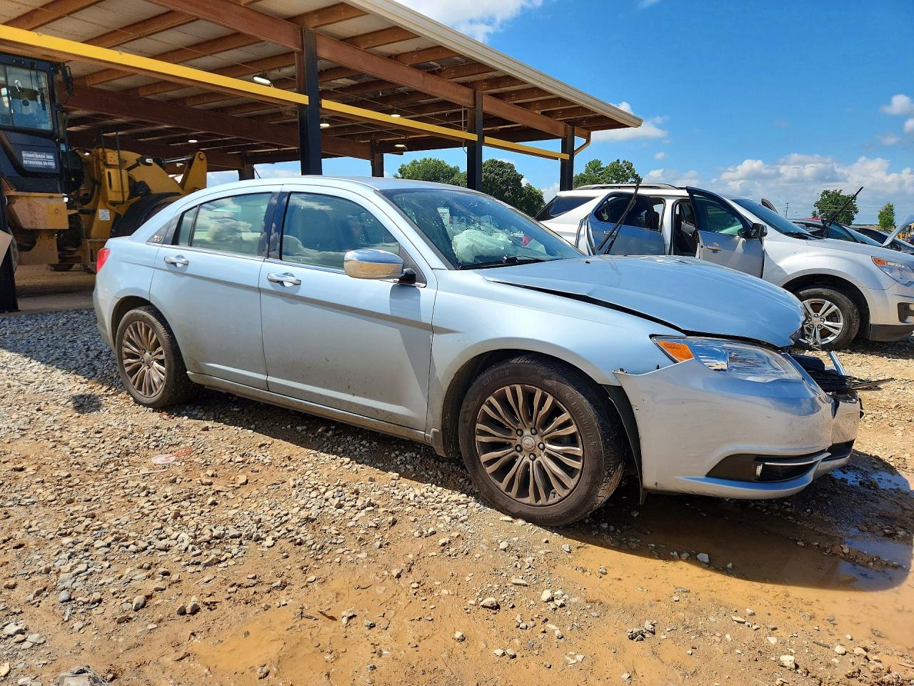 2013 Chrysler 200 Limited Blue vin: 1C3CCBCG3DN504595
