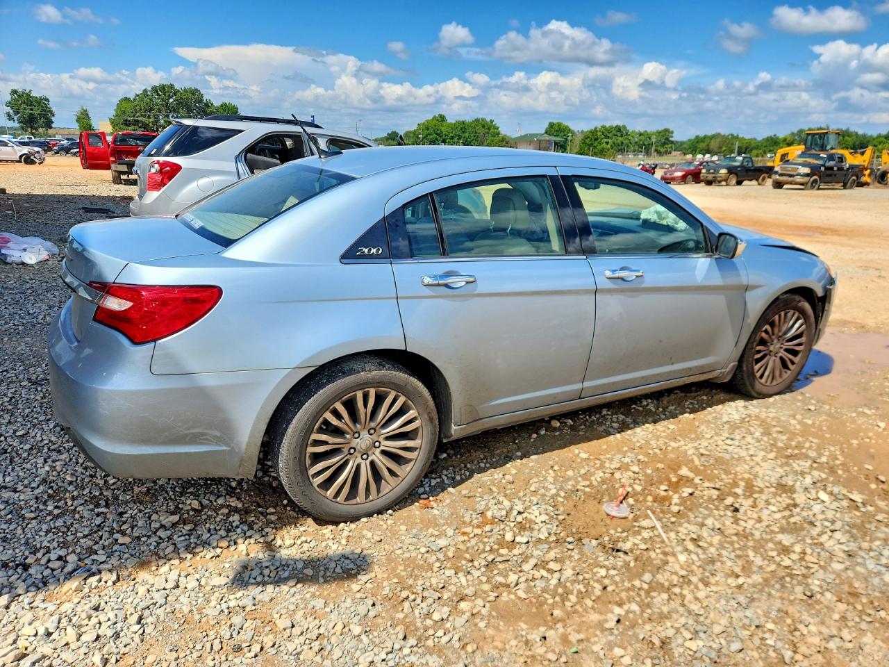 2013 Chrysler 200 Limited Blue vin: 1C3CCBCG3DN504595