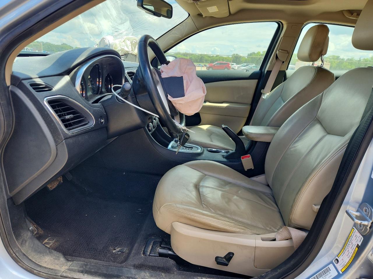 2013 Chrysler 200 Limited Blue vin: 1C3CCBCG3DN504595