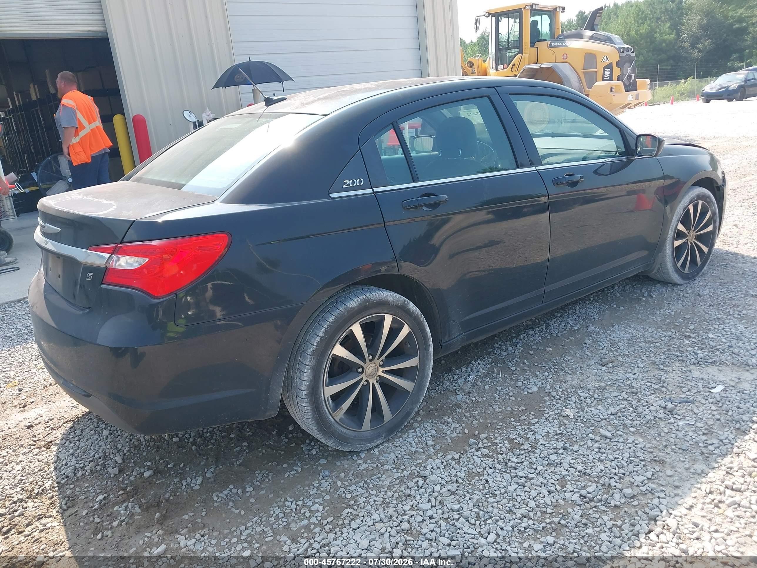 2013 Chrysler 200 Limited Black vin: 1C3CCBCG3DN523602
