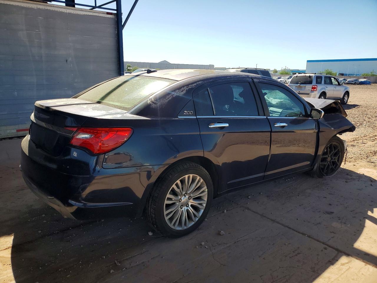 2013 Chrysler 200 Limited Blue vin: 1C3CCBCG3DN549794