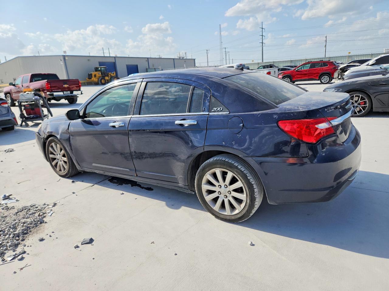 2013 Chrysler 200 Limited Blue vin: 1C3CCBCG3DN574310