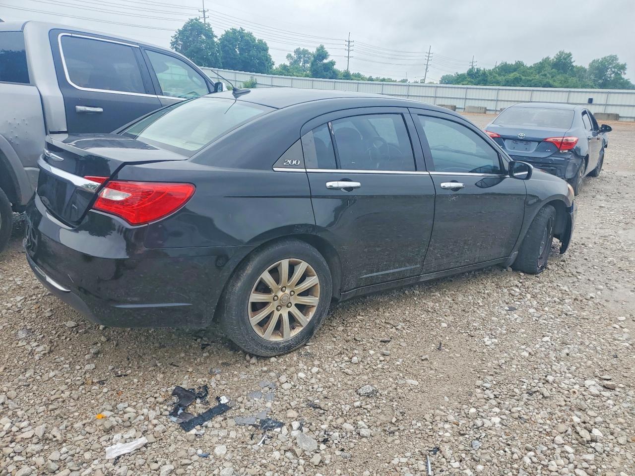 2013 Chrysler 200 Limited Black vin: 1C3CCBCG3DN599773