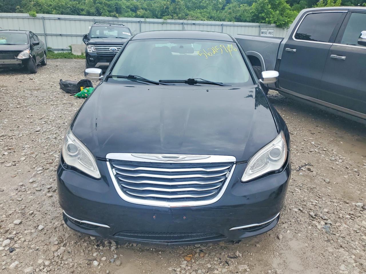 2013 Chrysler 200 Limited Black vin: 1C3CCBCG3DN599773