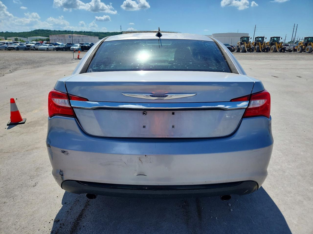 2013 Chrysler 200 Limited Серый vin: 1C3CCBCG3DN651466