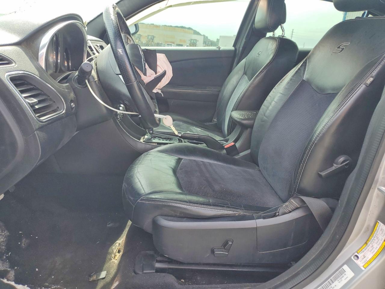 2013 Chrysler 200 Limited Серый vin: 1C3CCBCG3DN651466