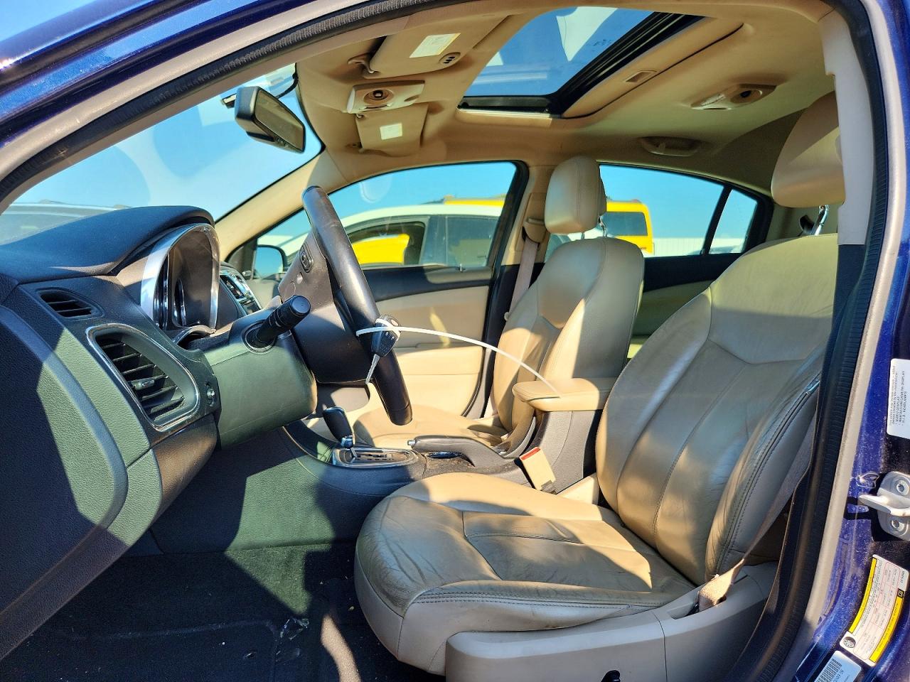 2014 Chrysler 200 Limited Синий vin: 1C3CCBCG3EN159585