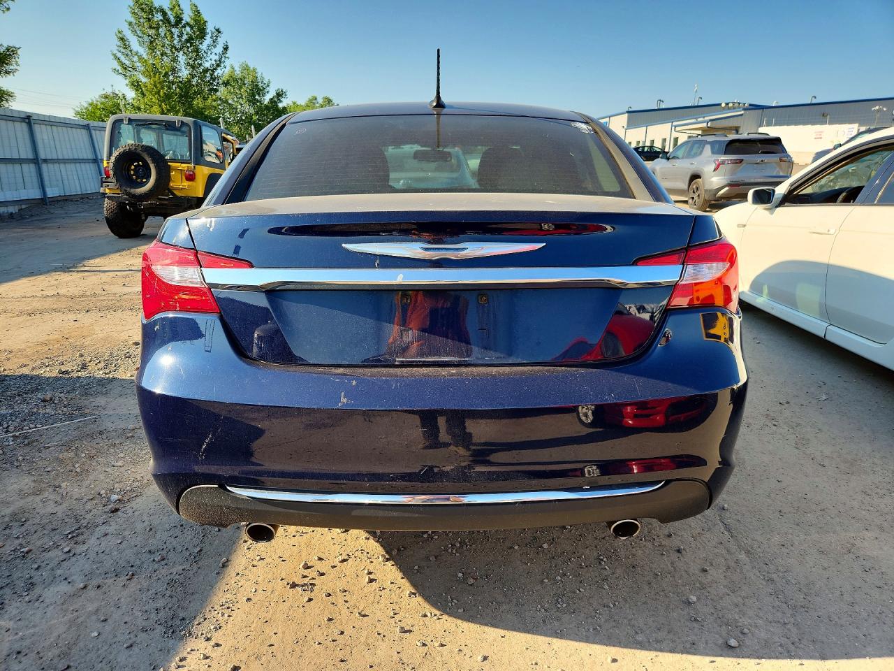 2014 Chrysler 200 Limited Синий vin: 1C3CCBCG3EN159585