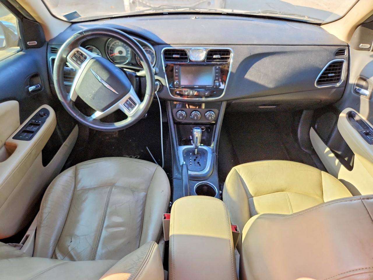 2014 Chrysler 200 Limited Синий vin: 1C3CCBCG3EN159585