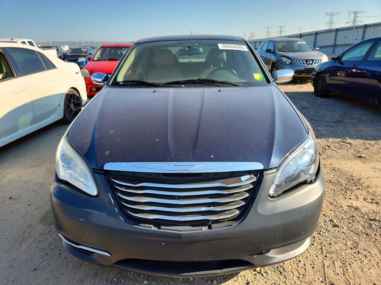 2014 Chrysler 200 Limited Синий vin: 1C3CCBCG3EN159585