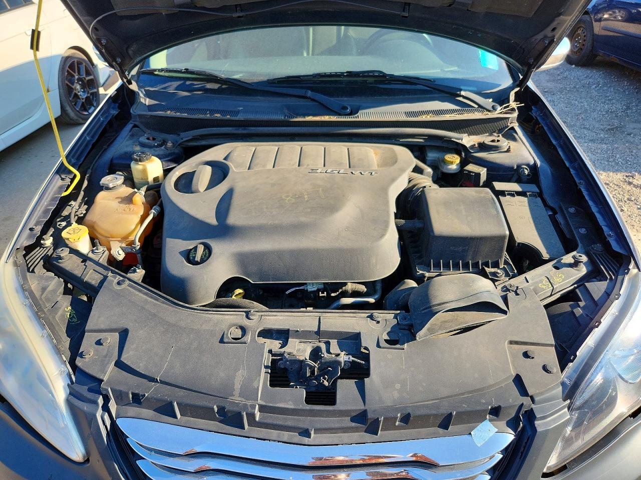 2014 Chrysler 200 Limited Синий vin: 1C3CCBCG3EN159585