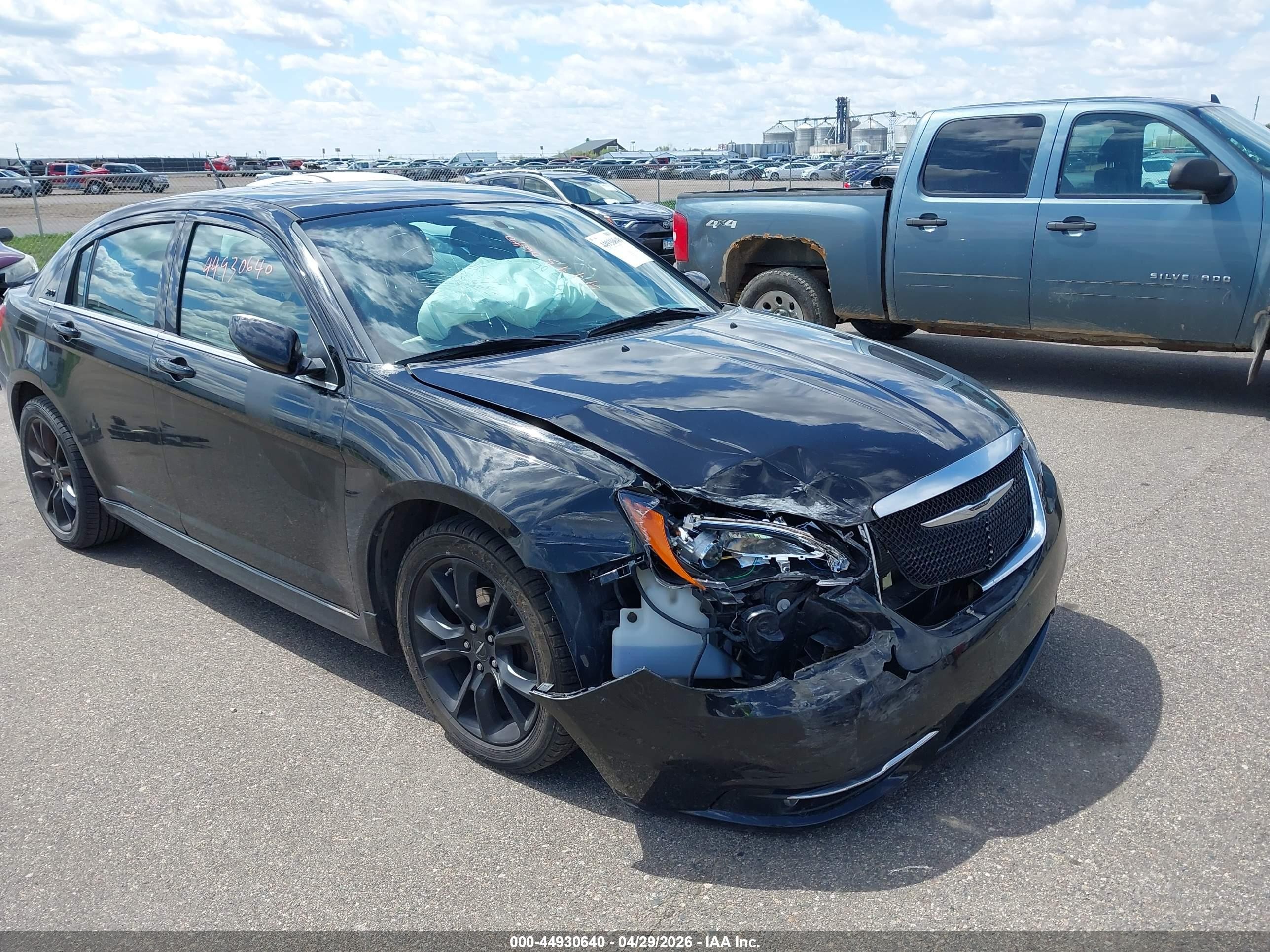 2014 Chrysler 200 Limited Black vin: 1C3CCBCG3EN186706