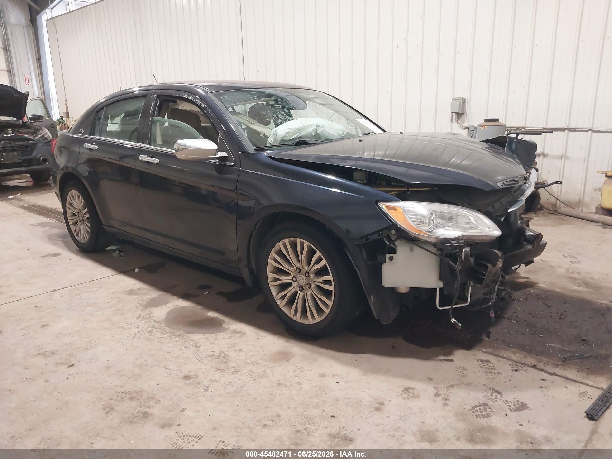2012 Chrysler 200 Limited Dark Blue vin: 1C3CCBCG4CN315470
