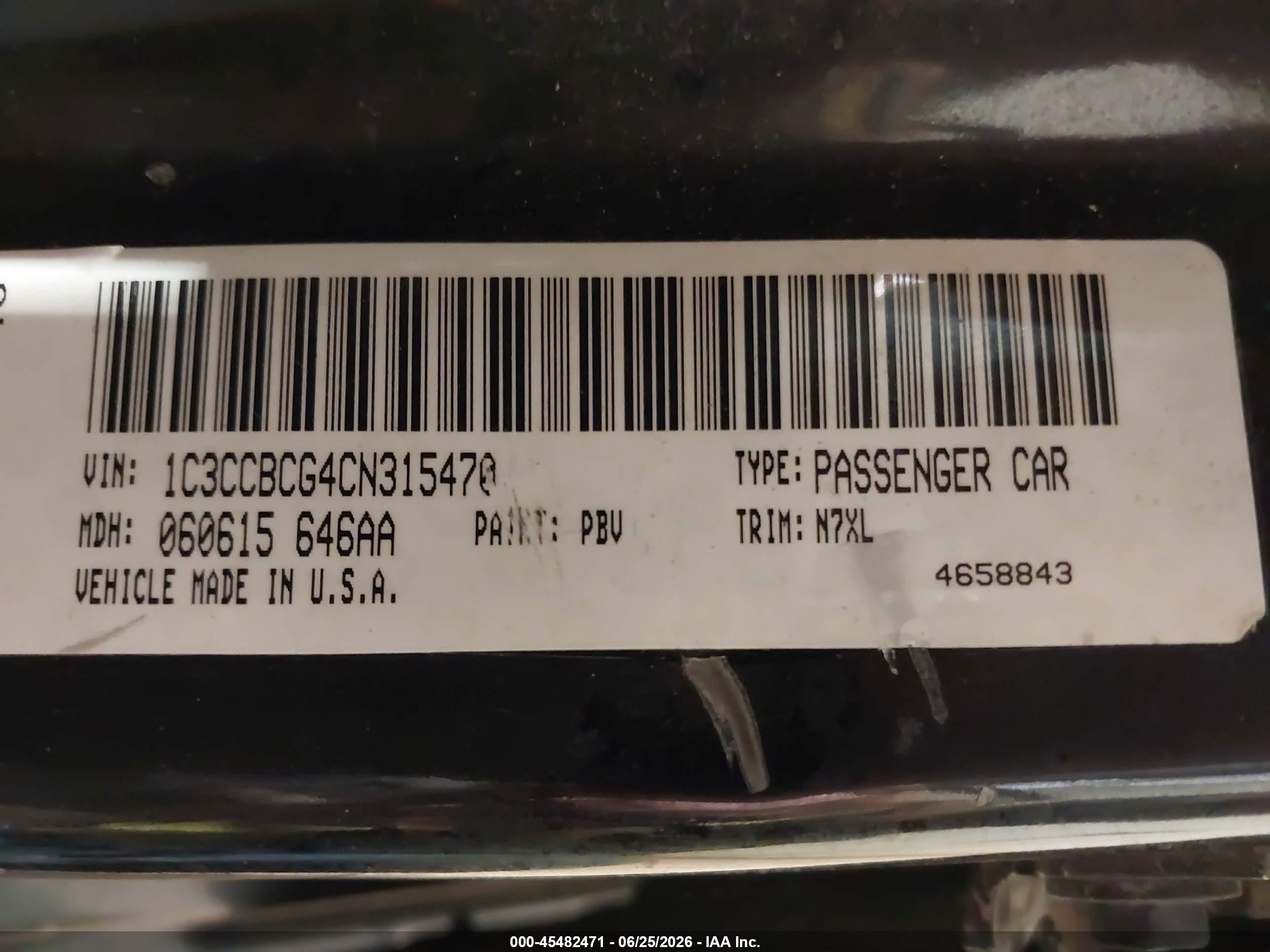 2012 Chrysler 200 Limited Dark Blue vin: 1C3CCBCG4CN315470