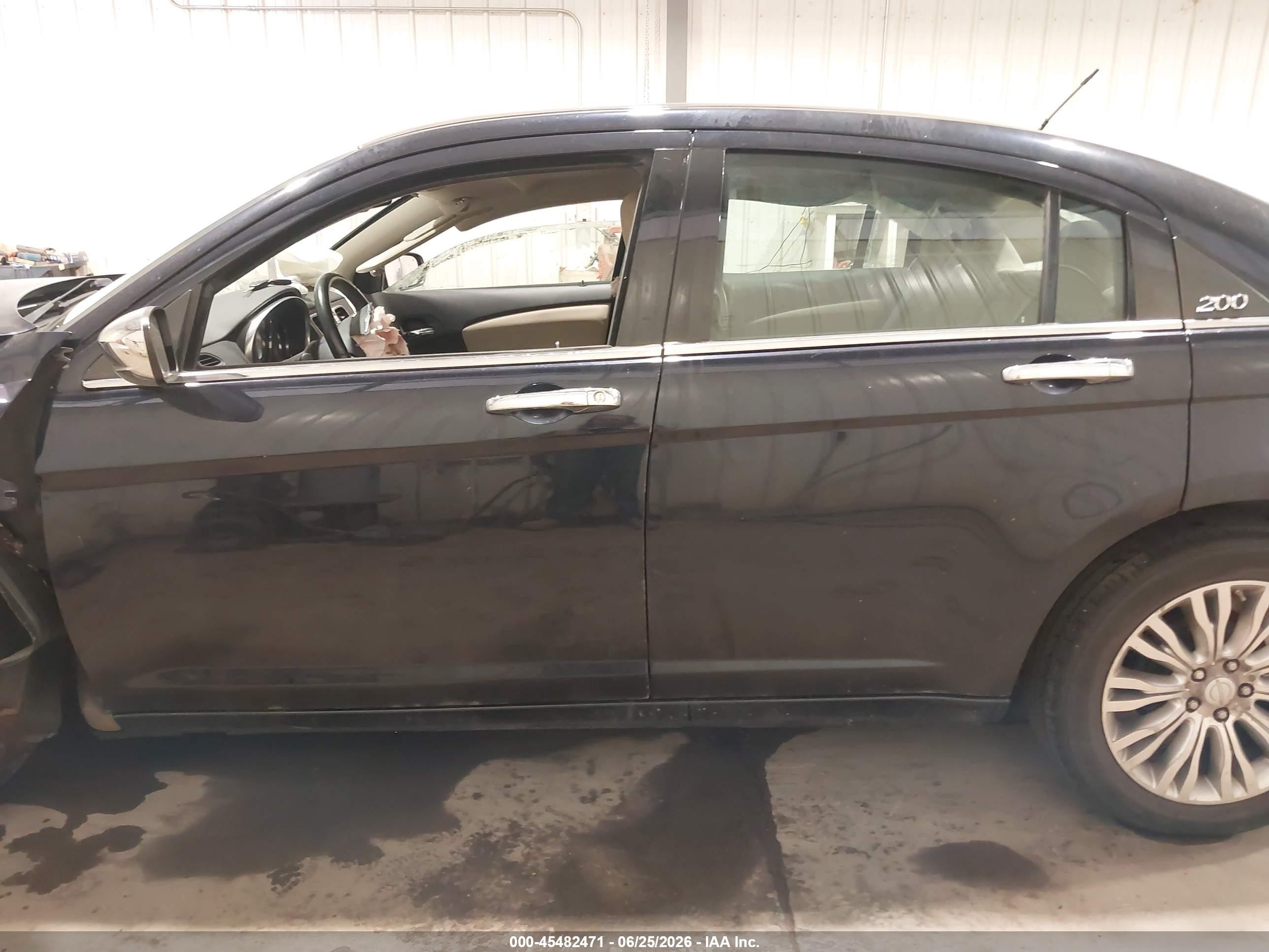 2012 Chrysler 200 Limited Dark Blue vin: 1C3CCBCG4CN315470