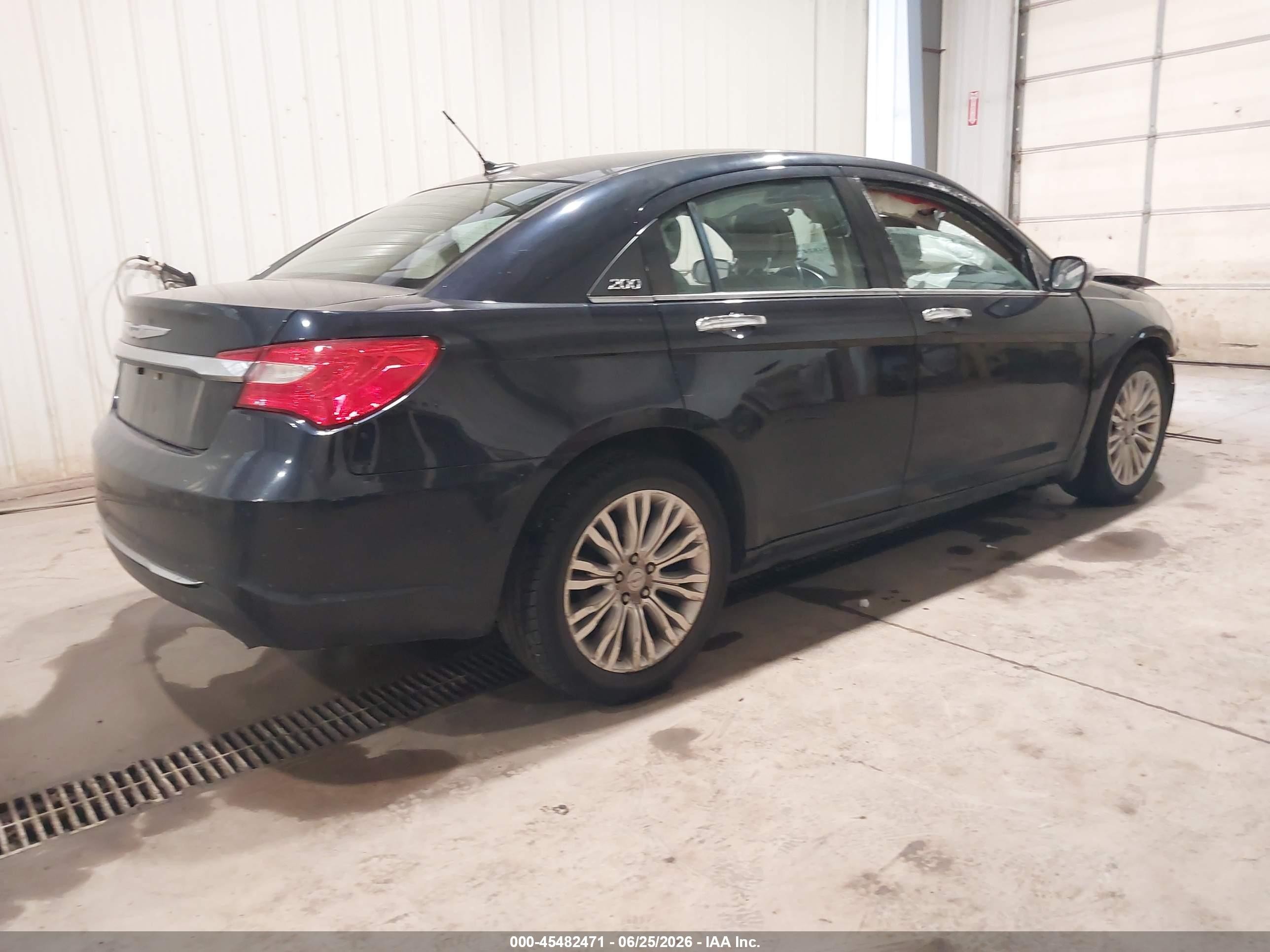 2012 Chrysler 200 Limited Dark Blue vin: 1C3CCBCG4CN315470