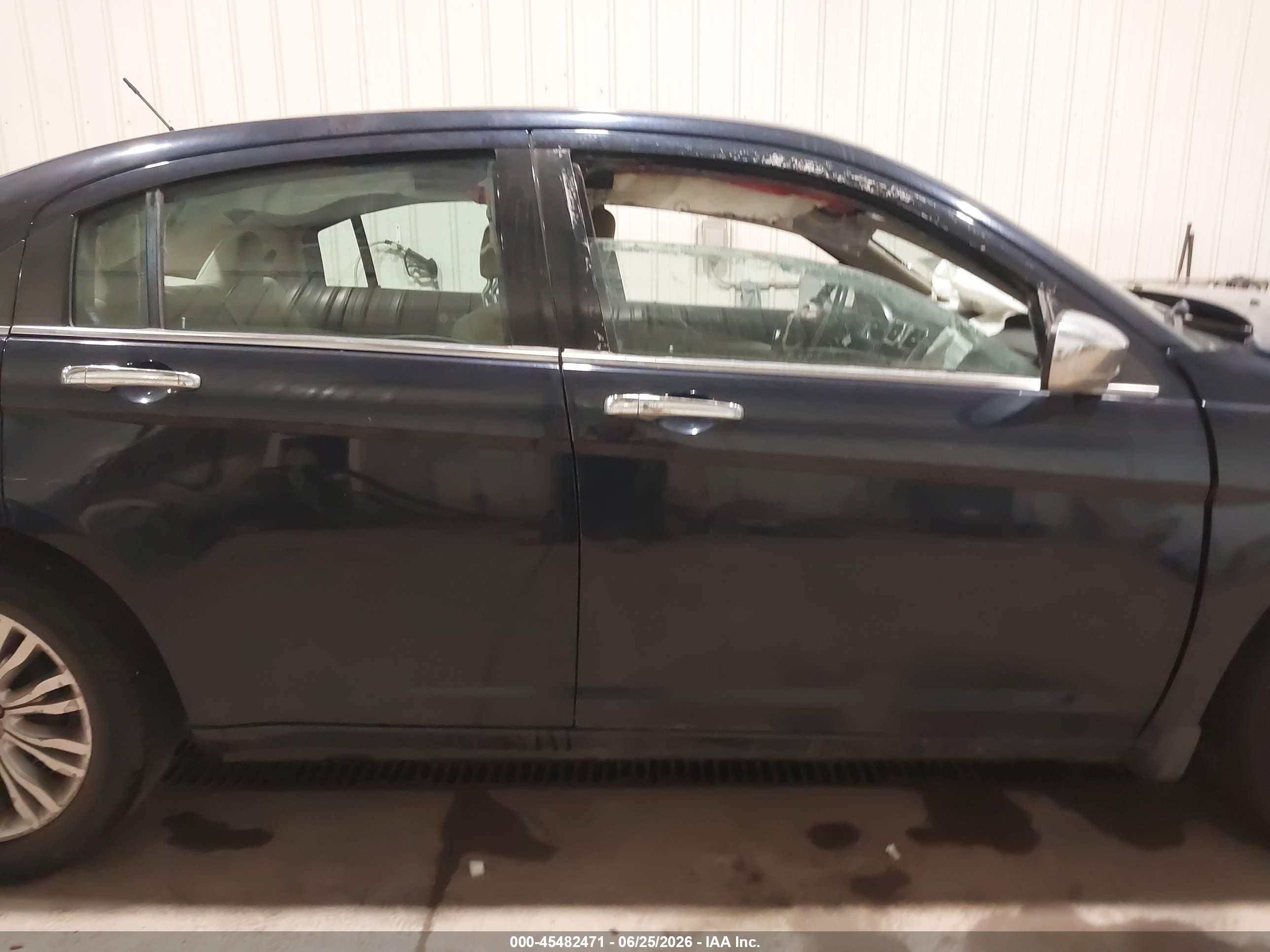 2012 Chrysler 200 Limited Dark Blue vin: 1C3CCBCG4CN315470