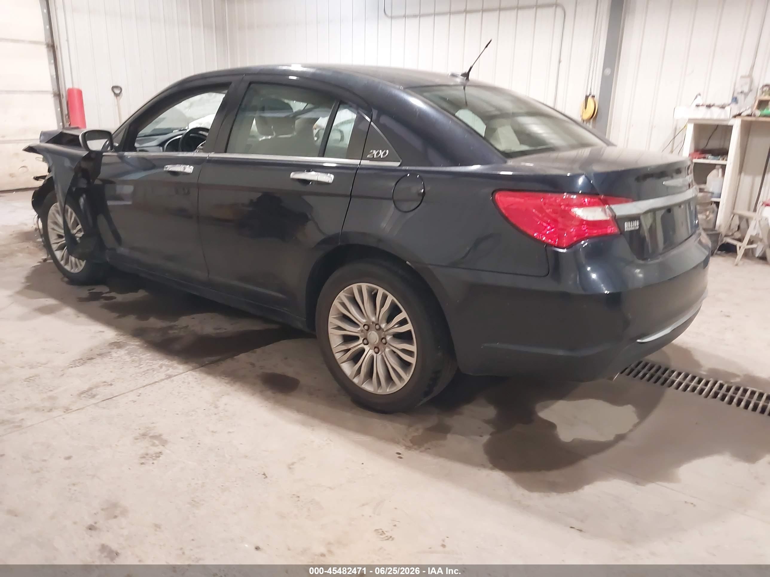 2012 Chrysler 200 Limited Dark Blue vin: 1C3CCBCG4CN315470
