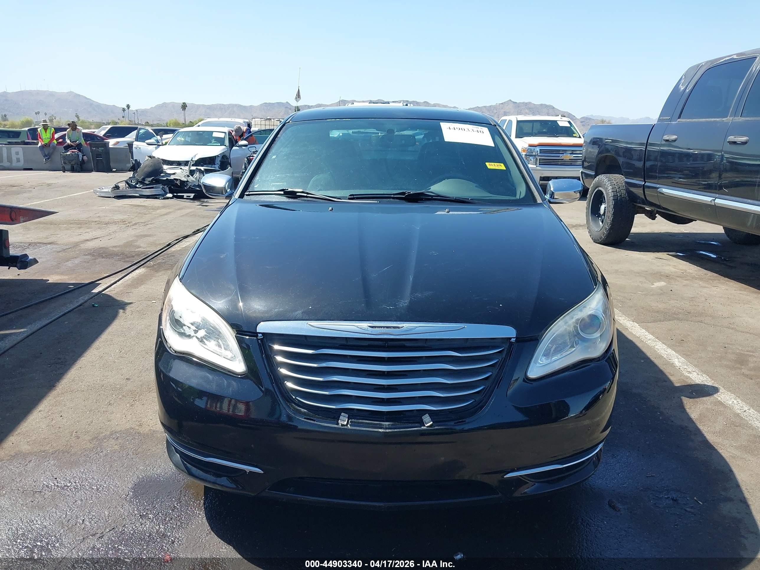 2013 Chrysler 200 Limited Black vin: 1C3CCBCG4DN610117