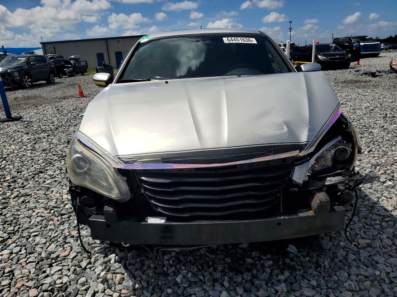 2013 Chrysler 200 Limited Silver vin: 1C3CCBCG4DN706488