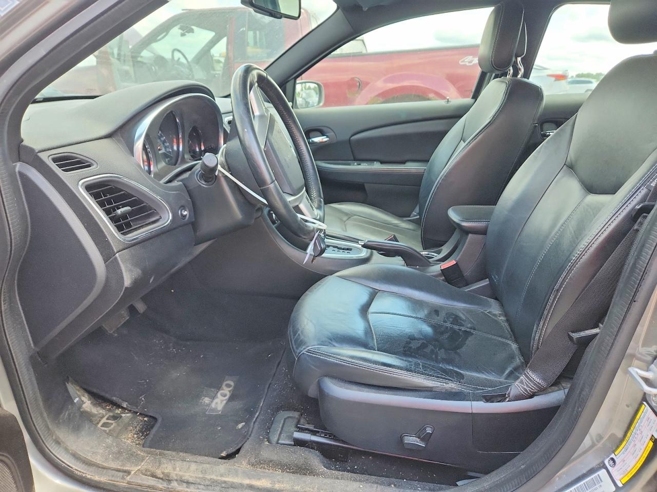 2013 Chrysler 200 Limited Серый vin: 1C3CCBCG4DN706636