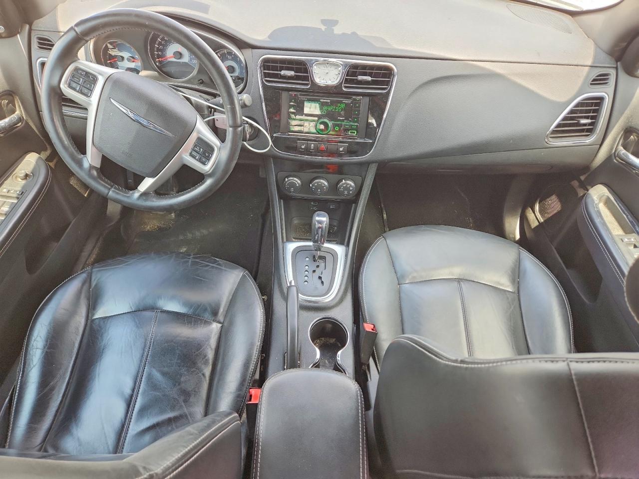 2013 Chrysler 200 Limited Серый vin: 1C3CCBCG4DN706636