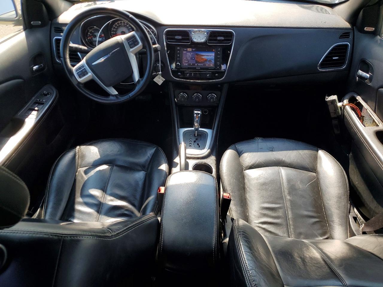 2013 Chrysler 200 Limited Gray vin: 1C3CCBCG4DN747364