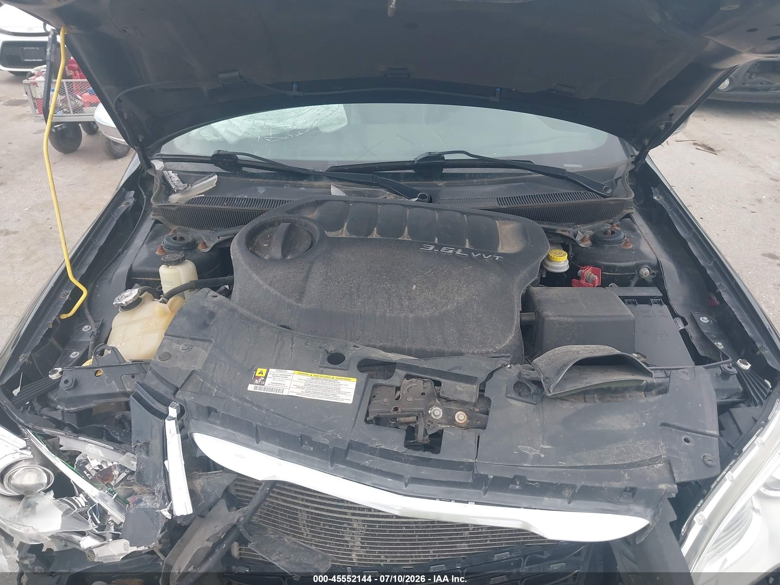2014 Chrysler 200 Limited Черный vin: 1C3CCBCG4EN151513