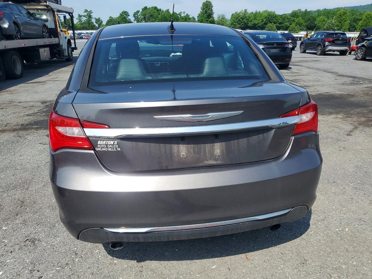 2014 Chrysler 200 Gray vin: 1C3CCBCG4EN177058