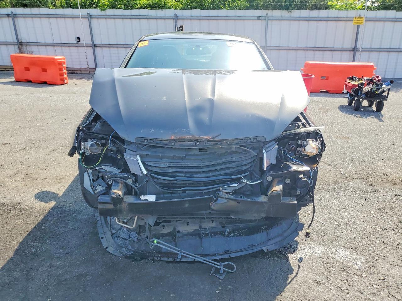 2014 Chrysler 200 Gray vin: 1C3CCBCG4EN177058