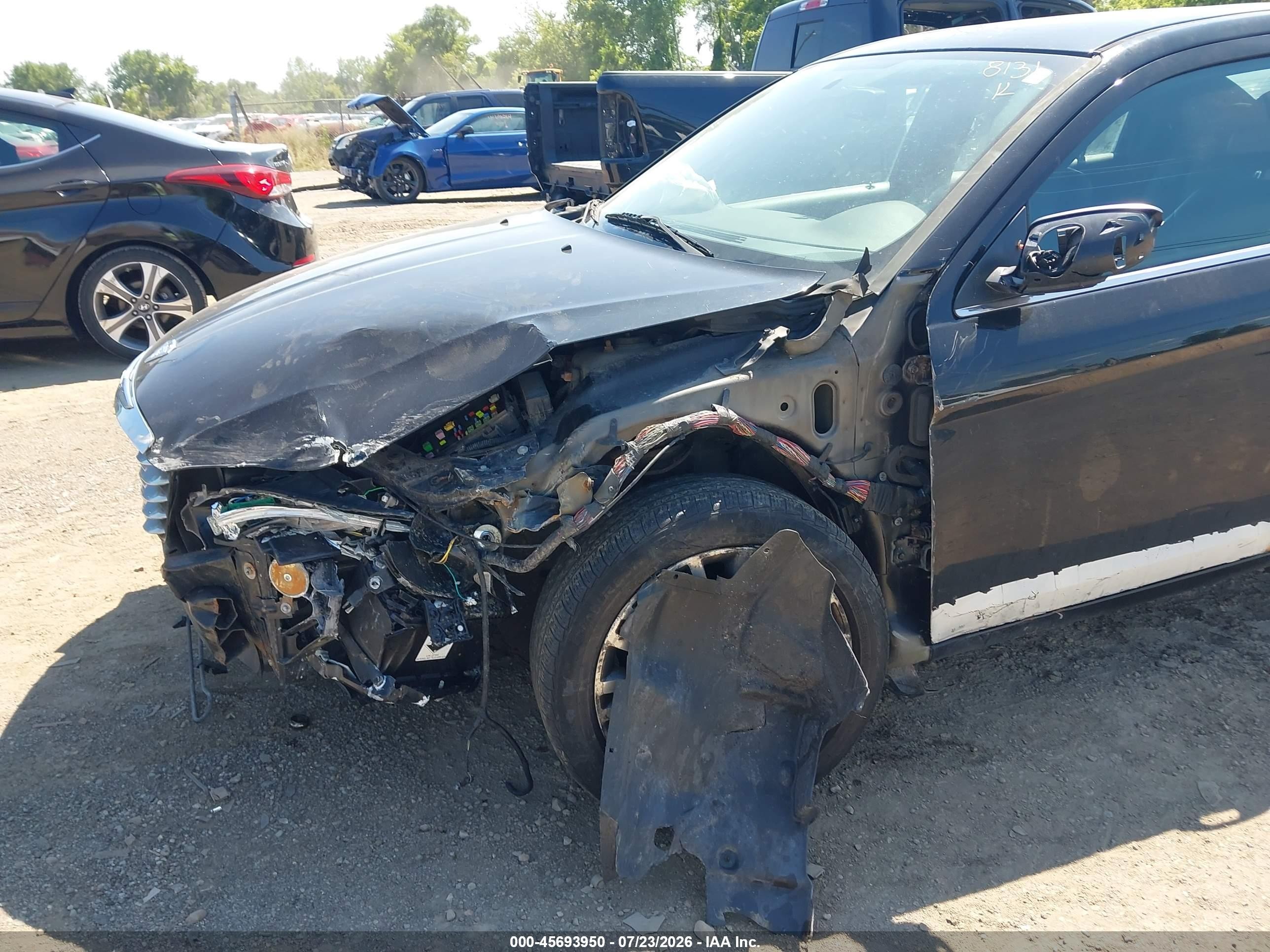 2014 Chrysler 200 Limited Черный vin: 1C3CCBCG4EN178131