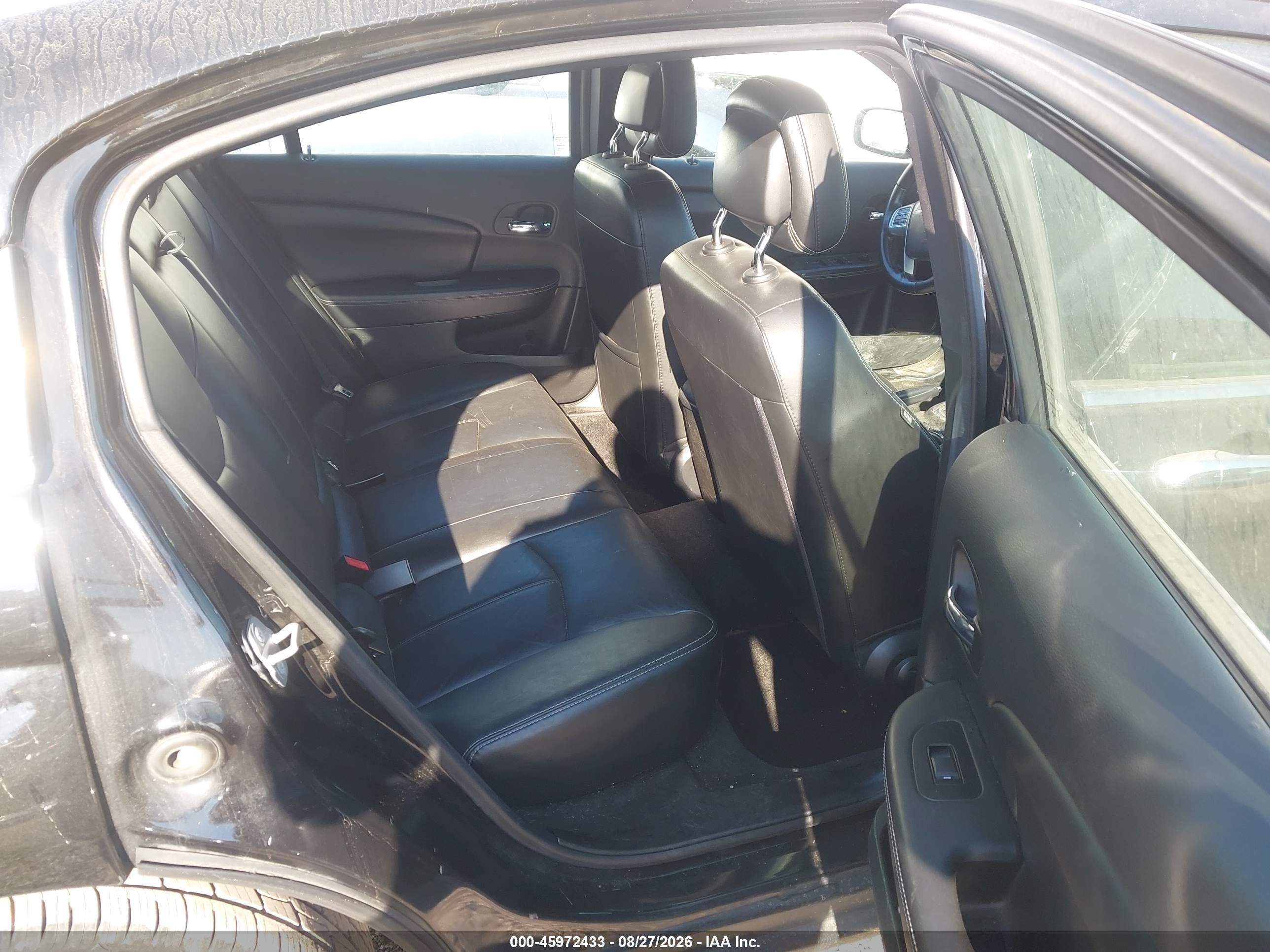 2014 Chrysler 200 Limited Black vin: 1C3CCBCG4EN198184